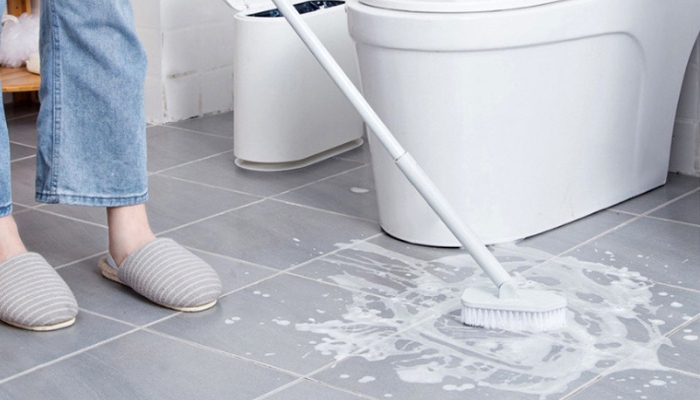 Khả năng vệ sinh bề mặt gạch lát nền nhà tắm nhám cũng đã cải tiến