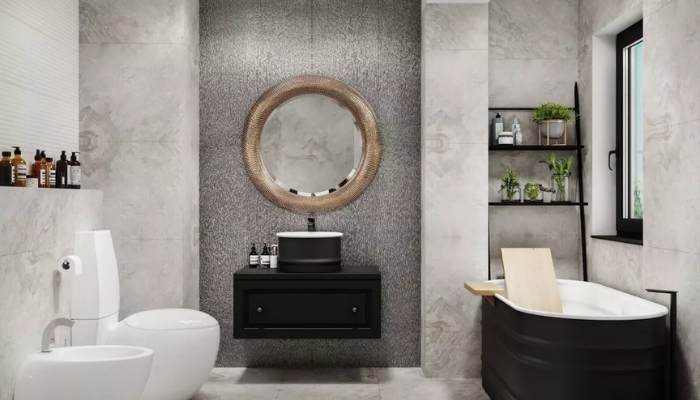 Gạch granite lát nền nhà tắm