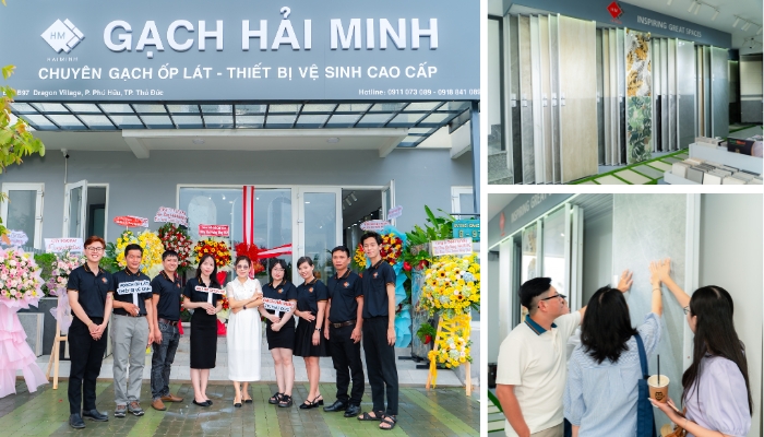 Gạch Hải Minh – Nhà Phân Phối Top 1 Gạch Taicera tại TP.HCM 28 Showroom Gạch Hải Minh Quận 9