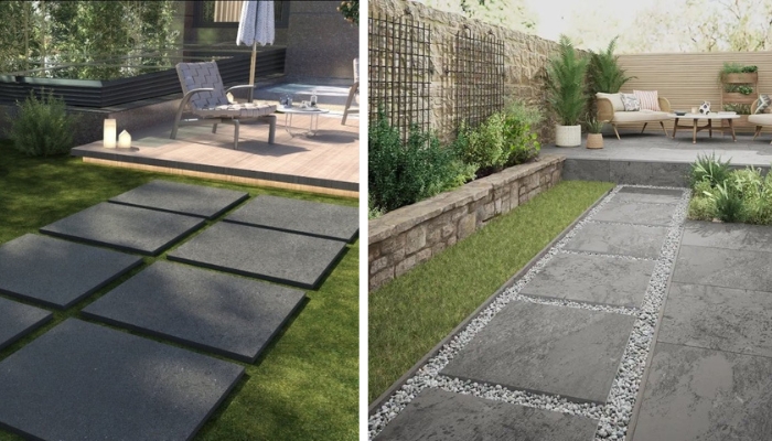 Gạch giả đá Granite lát sân