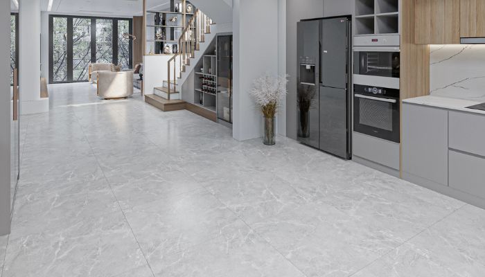 Gạch lát nền 80x80 có ưu điểm giúp mở rộng không gian thoáng đãng hơn
