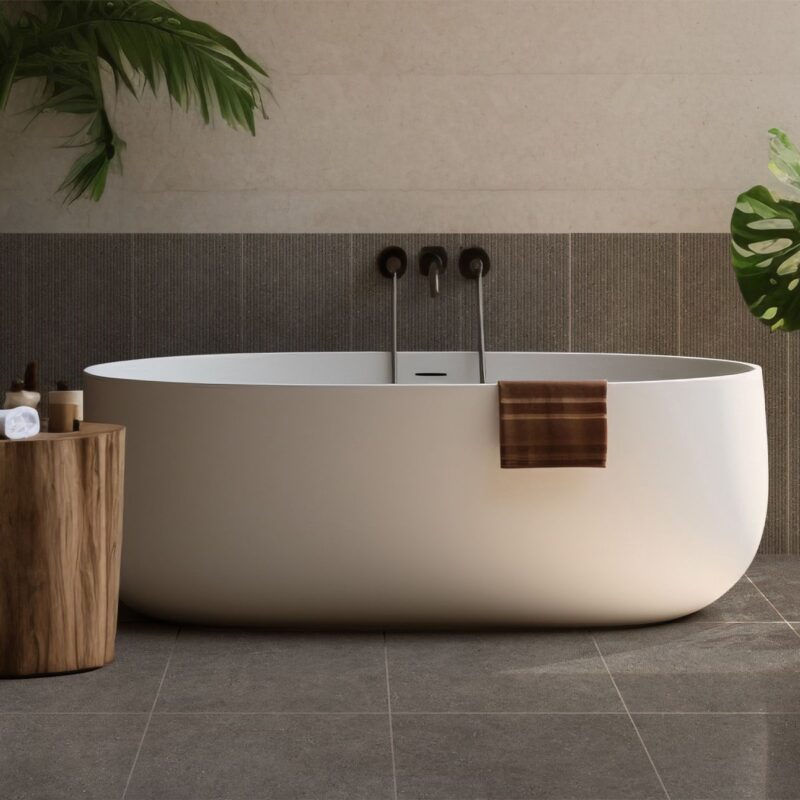 Gạch ốp tường nhà tắm đẹp – Xu hướng thiết kế & cách chọn chuẩn năm 2025 4