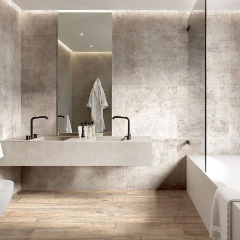 Gạch ốp tường nhà tắm đẹp – Xu hướng thiết kế & cách chọn chuẩn năm 2025 6