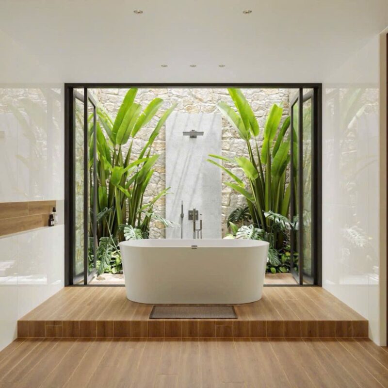 Gạch ốp tường nhà tắm đẹp – Xu hướng thiết kế & cách chọn chuẩn năm 2025 8