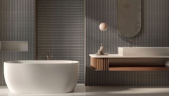 Gạch mosaic cho tường nhà vệ sinh