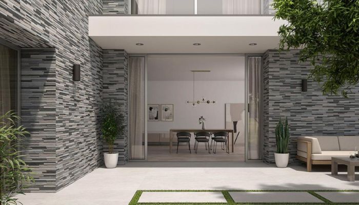 Gạch ốp mặt tiền đẹp