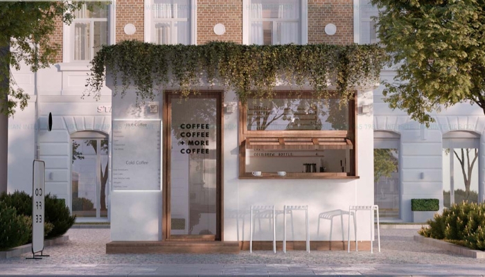 Phối màu mặt tiền giúp tăng tính thẩm mỹ, nâng tầm giá trị cho công trình