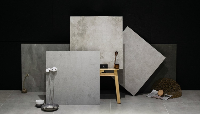 Các loại gạch ốp tường Granite có màu xi măng đang là xu hướng năm 2025