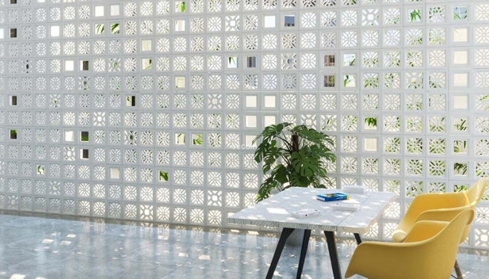 Kích thước lớn 300x300 ứng dụng vào các công trình lớn nhứ khách sạn, quán cà phê, trung tâm thương mại