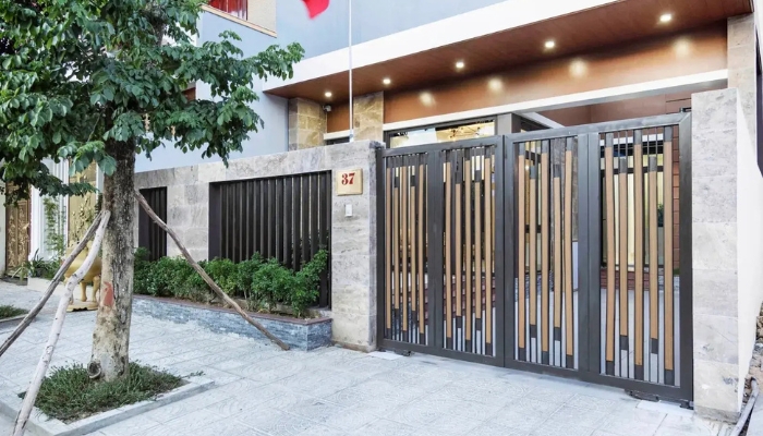 Lợi ích của gạch ốp cổng giúp tăng vẻ đẹp ngoại thất