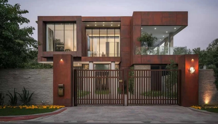 Xu hướng thiết kế gạch ốp cổng luôn đa dạng phong cách cho gia chủ lựa chọn