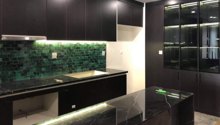 Gạch trang trí mosaic cũng đang trở nên xu hướng trong các cồng trình nhà phố