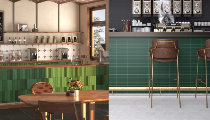 Gạch mosaic cao cấp cho quán cafe