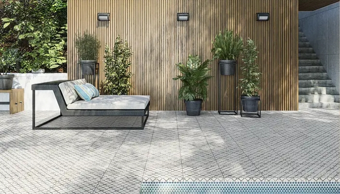 Gạch giả đá tự nhiên mang lại vẻ đẹp mộc mạc nhưng vẫn hiện đại