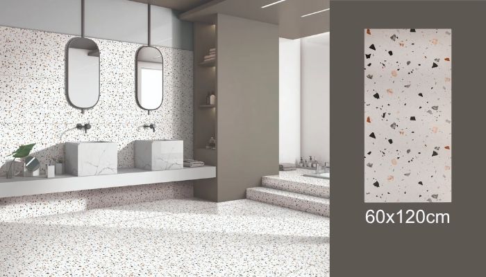 Gạch Terrazzo - Giải Pháp Tối Ưu Chi Phí Và Bền Vững Cho Không Gian Sống Của Bạn 12 Gạch terrazzo với kích thước 60x120cm
