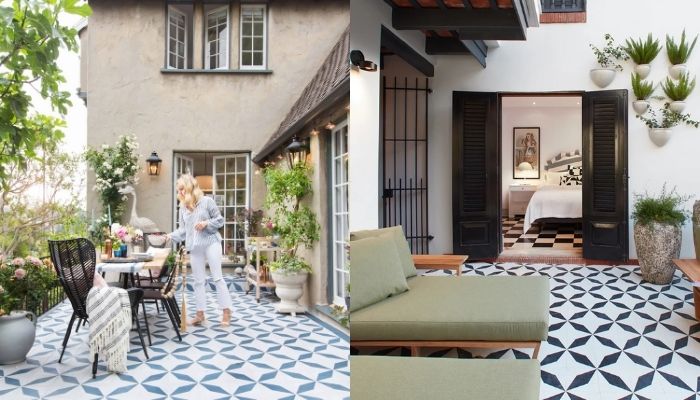 Gạch Terrazzo - Giải Pháp Tối Ưu Chi Phí Và Bền Vững Cho Không Gian Sống Của Bạn 7 Cổ điển, tinh tế khi ứng dụng gạch terrazzo vào không gian homestay, khách sạn