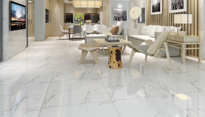 Gạch 80x80: Bảng Giá Mới Nhất, Mẫu Đẹp Và Kinh Nghiệm Chọn Gạch 2025 16 Mẫu gạch 80x80 bóng kiếng tạo không gian phòng khách sáng sủa