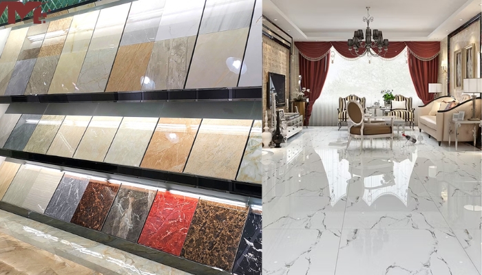 Gạch lát nền Trung Quốc có sự đa dạng vượt trội về mẫu mã, giá thành và chất lượng