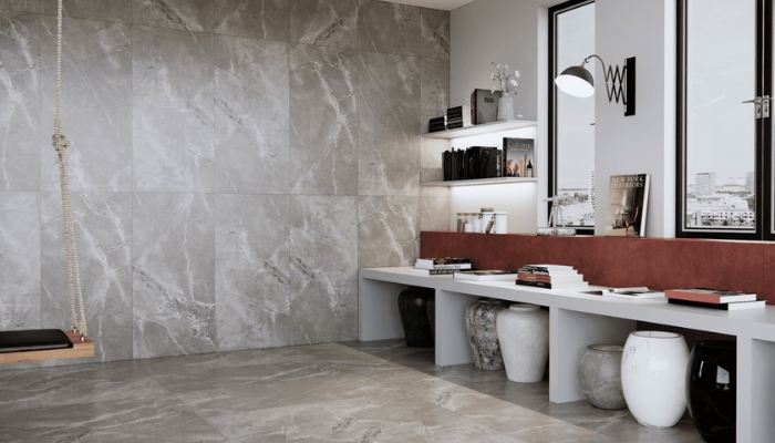 Gạch ceramic của nhà Viglacera có cấu trúc cứng cáp, chống trầy tốt