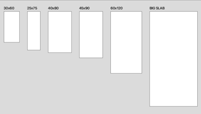 Kích thước vừa phải dễ thi công