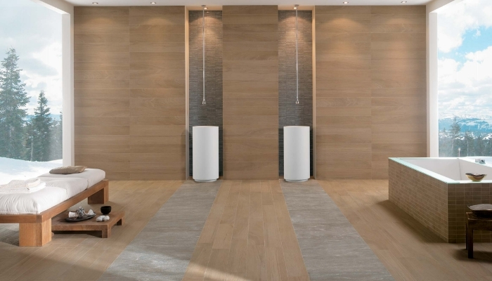 Gạch vân gỗ 30x60 tự nhiên, ấm áp