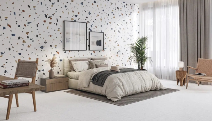 Gạch trang trí terrazzo ốp tường