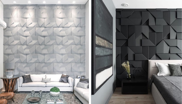 Gạch trang trí 3D