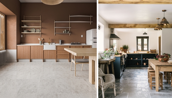 Nền nhà màu xám nhạt