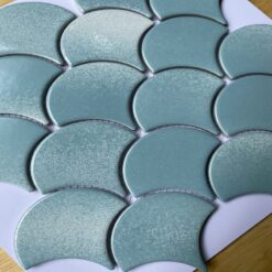 Bộ gạch mosaic vảy cá